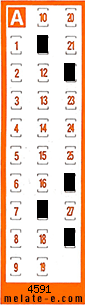 Volante ganador del sorteo 4591 de Chispazo