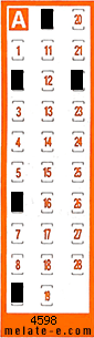 Volante ganador del sorteo 4598 de Chispazo