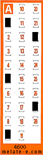 Volante ganador del sorteo 4600 de Chispazo