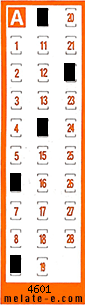 Volante ganador del sorteo 4601 de Chispazo