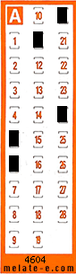 Volante ganador del sorteo 4604 de Chispazo