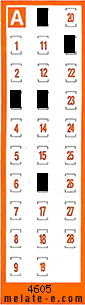 Volante ganador del sorteo 4605 de Chispazo