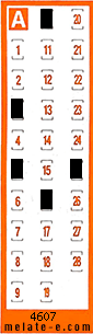 Volante ganador del sorteo 4607 de Chispazo