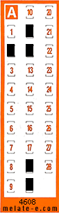 Volante ganador del sorteo 4608 de Chispazo