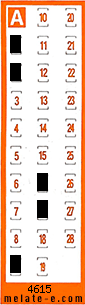 Volante ganador del sorteo 4615 de Chispazo