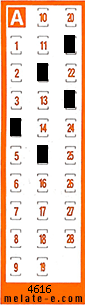 Volante ganador del sorteo 4616 de Chispazo