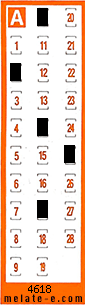 Volante ganador del sorteo 4618 de Chispazo