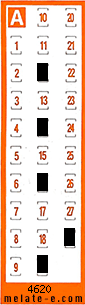 Volante ganador del sorteo 4620 de Chispazo