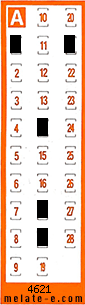 Volante ganador del sorteo 4621 de Chispazo
