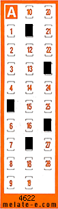Volante ganador del sorteo 4622 de Chispazo