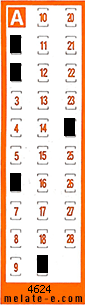 Volante ganador del sorteo 4624 de Chispazo