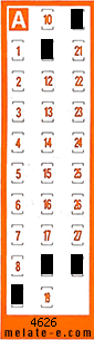 Volante ganador del sorteo 4626 de Chispazo