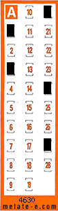 Volante ganador del sorteo 4630 de Chispazo