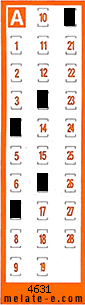 Volante ganador del sorteo 4631 de Chispazo