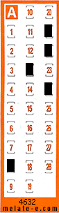 Volante ganador del sorteo 4632 de Chispazo