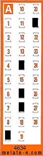 Volante ganador del sorteo 4634 de Chispazo