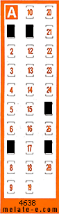 Volante ganador del sorteo 4638 de Chispazo