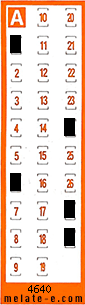 Volante ganador del sorteo 4640 de Chispazo