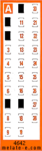 Volante ganador del sorteo 4642 de Chispazo