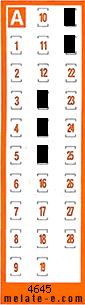 Volante ganador del sorteo 4645 de Chispazo