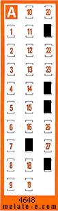 Volante ganador del sorteo 4648 de Chispazo