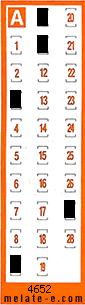 Volante ganador del sorteo 4652 de Chispazo