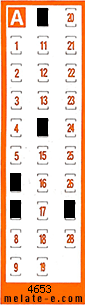 Volante ganador del sorteo 4653 de Chispazo