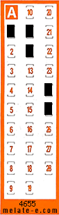 Volante ganador del sorteo 4655 de Chispazo