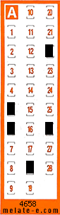 Volante ganador del sorteo 4658 de Chispazo
