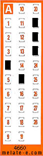Volante ganador del sorteo 4660 de Chispazo
