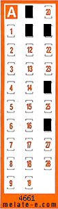 Volante ganador del sorteo 4661 de Chispazo