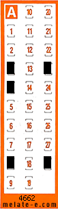 Volante ganador del sorteo 4662 de Chispazo