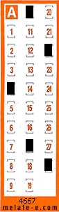Volante ganador del sorteo 4667 de Chispazo