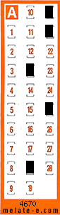 Volante ganador del sorteo 4670 de Chispazo