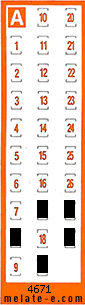 Volante ganador del sorteo 4671 de Chispazo