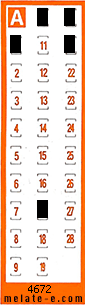 Volante ganador del sorteo 4672 de Chispazo