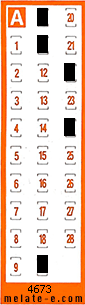 Volante ganador del sorteo 4673 de Chispazo