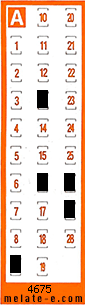 Volante ganador del sorteo 4675 de Chispazo