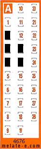 Volante ganador del sorteo 4676 de Chispazo