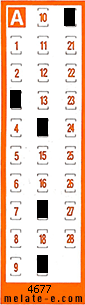 Volante ganador del sorteo 4677 de Chispazo