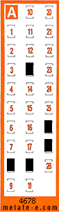 Volante ganador del sorteo 4678 de Chispazo
