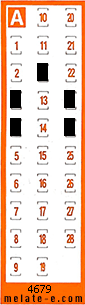 Volante ganador del sorteo 4679 de Chispazo