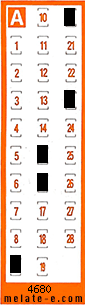 Volante ganador del sorteo 4680 de Chispazo