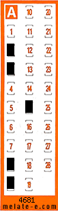 Volante ganador del sorteo 4681 de Chispazo