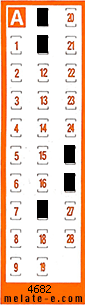 Volante ganador del sorteo 4682 de Chispazo