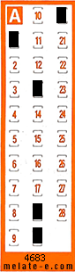 Volante ganador del sorteo 4683 de Chispazo