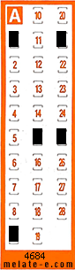 Volante ganador del sorteo 4684 de Chispazo