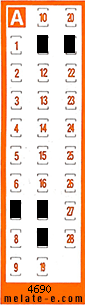 Volante ganador del sorteo 4690 de Chispazo