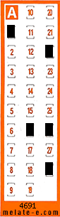 Volante ganador del sorteo 4691 de Chispazo