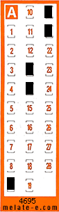 Volante ganador del sorteo 4695 de Chispazo